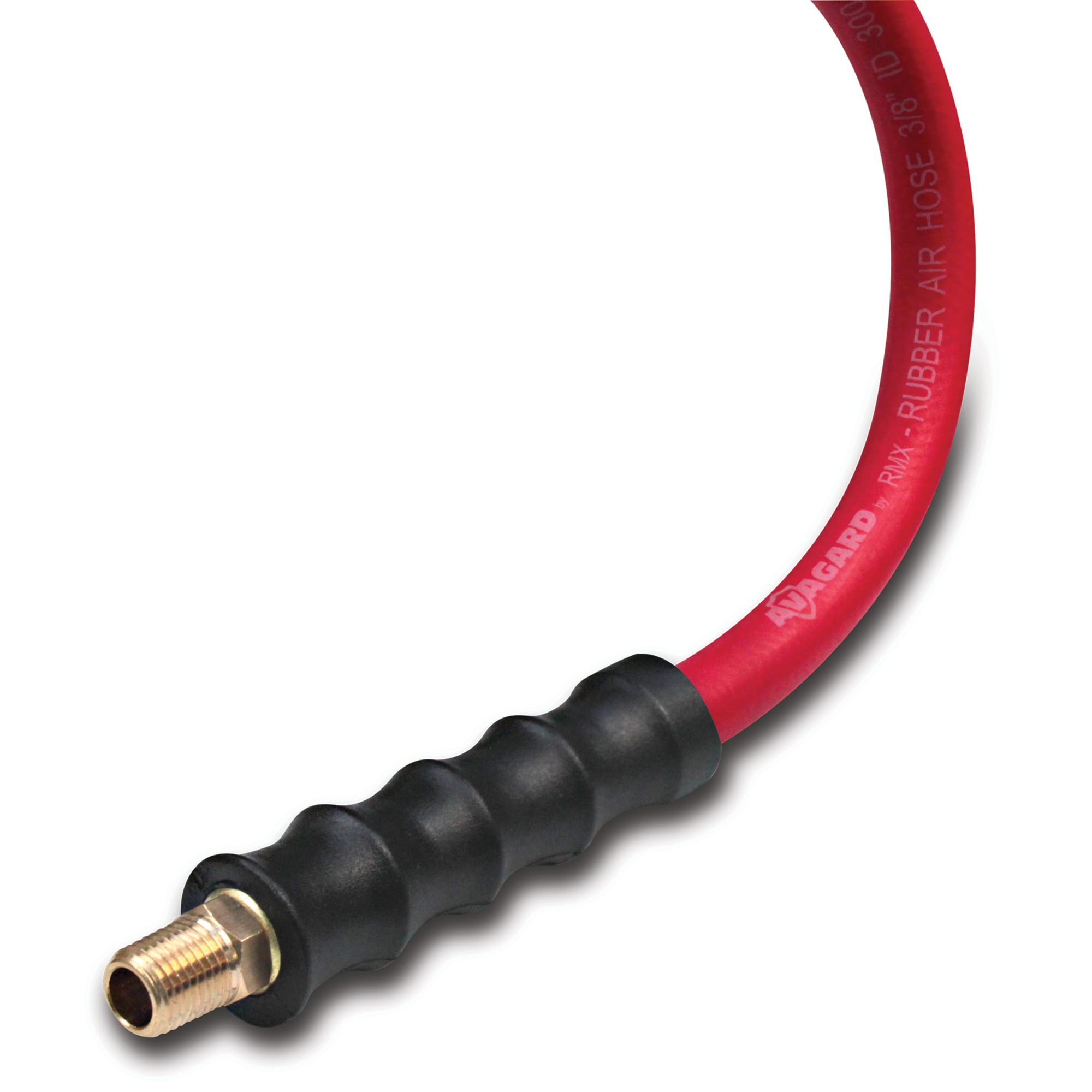 Avagard, Rubber Air Hose Assembly 3/8in.x25ft., Hose Diameter 3/8 in, Hose Length 25 ft, Model# AVG3825